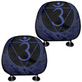 Ajna Chakra Symbol Print Car Headrest Covers