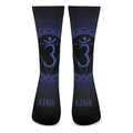 Ajna Chakra Symbol Print Crew Socks