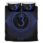 Ajna Chakra Symbol Print Duvet Cover Bedding Set