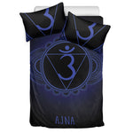 Ajna Chakra Symbol Print Duvet Cover Bedding Set
