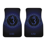 Ajna Chakra Symbol Print Front Car Floor Mats