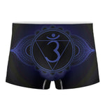 Ajna Chakra Symbol Print Men's Boxer Briefs