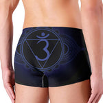 Ajna Chakra Symbol Print Men's Boxer Briefs