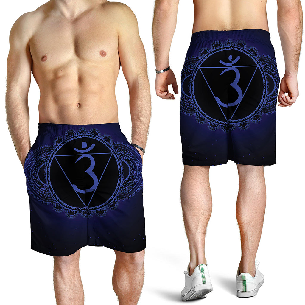 Ajna Chakra Symbol Print Men's Shorts