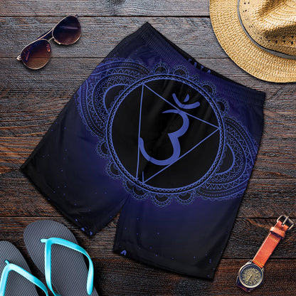 Ajna Chakra Symbol Print Men's Shorts