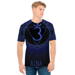 Ajna Chakra Symbol Print Men's T-Shirt
