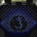 Ajna Chakra Symbol Print Pet Car Back Seat Cover