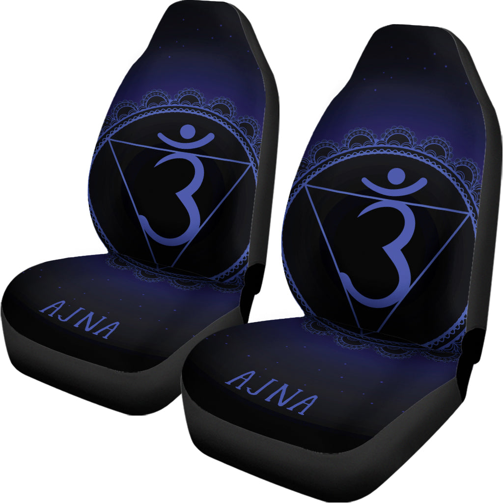 Ajna Chakra Symbol Print Universal Fit Car Seat Covers