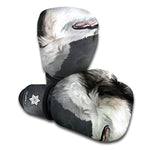 Alaskan Malamute Painting Print Boxing Gloves