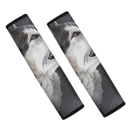 Alaskan Malamute Painting Print Car Seat Belt Covers