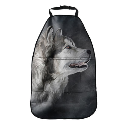 Alaskan Malamute Painting Print Car Seat Organizers