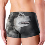 Alaskan Malamute Painting Print Men's Boxer Briefs