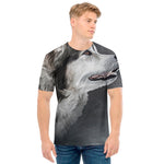 Alaskan Malamute Painting Print Men's T-Shirt