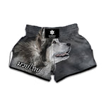 Alaskan Malamute Painting Print Muay Thai Boxing Shorts