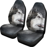 Alaskan Malamute Painting Print Universal Fit Car Seat Covers