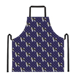 Alaskan Malamute Pattern Print Apron