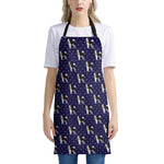 Alaskan Malamute Pattern Print Apron