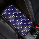 Alaskan Malamute Pattern Print Car Center Console Cover