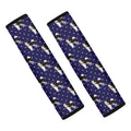 Alaskan Malamute Pattern Print Car Seat Belt Covers