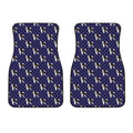 Alaskan Malamute Pattern Print Front Car Floor Mats