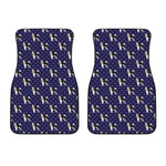 Alaskan Malamute Pattern Print Front Car Floor Mats