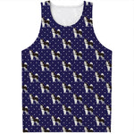 Alaskan Malamute Pattern Print Men's Tank Top