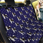 Alaskan Malamute Pattern Print Pet Car Back Seat Cover