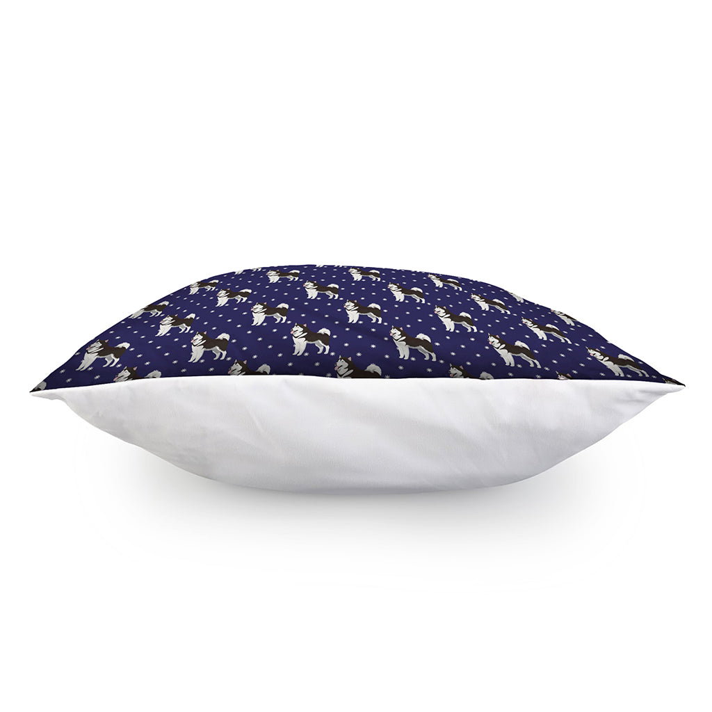 Alaskan Malamute Pattern Print Pillow Cover