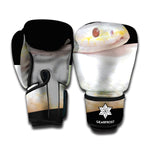 Albino Snake Print Boxing Gloves