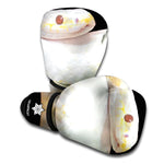 Albino Snake Print Boxing Gloves