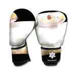 Albino Snake Print Boxing Gloves