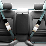 Albino Snake Print Car Seat Belt Covers