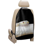 Albino Snake Print Car Seat Organizers
