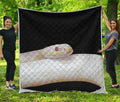 Albino Snake Print Quilt