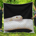 Albino Snake Print Quilt