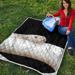 Albino Snake Print Quilt