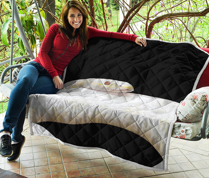 Albino Snake Print Quilt