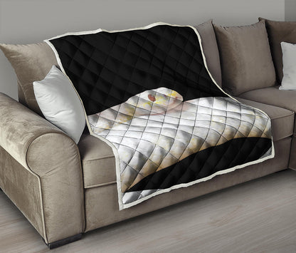 Albino Snake Print Quilt