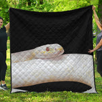 Albino Snake Print Quilt
