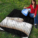 Albino Snake Print Quilt