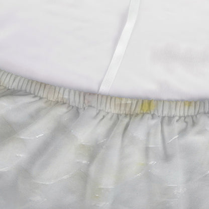 Albino Snake Print Sofa Cover