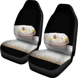 Albino Snake Print Universal Fit Car Seat Covers