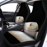 Albino Snake Print Universal Fit Car Seat Covers