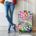 All Cancer Awareness Mandala Print Luggage Cover