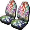 All Cancer Awareness Mandala Print Universal Fit Car Seat Covers