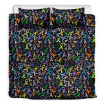 All Cancer Awareness Pattern Print Duvet Cover Bedding Set