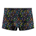 All Cancer Awareness Pattern Print Men's Boxer Briefs