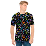 All Cancer Awareness Pattern Print Men's T-Shirt
