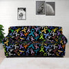 All Cancer Awareness Pattern Print Sofa Cover