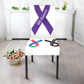 All Cancer Awareness Ribbons Print Dining Chair Slipcover